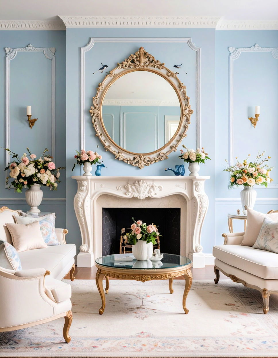 Chinoiserie Mirrors for Reflective Beauty