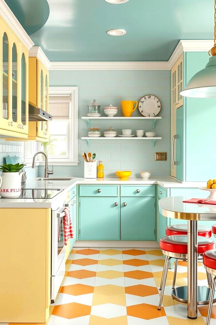 Choose Classic Color Palettes - 25 Vintage Kitchen Ideas