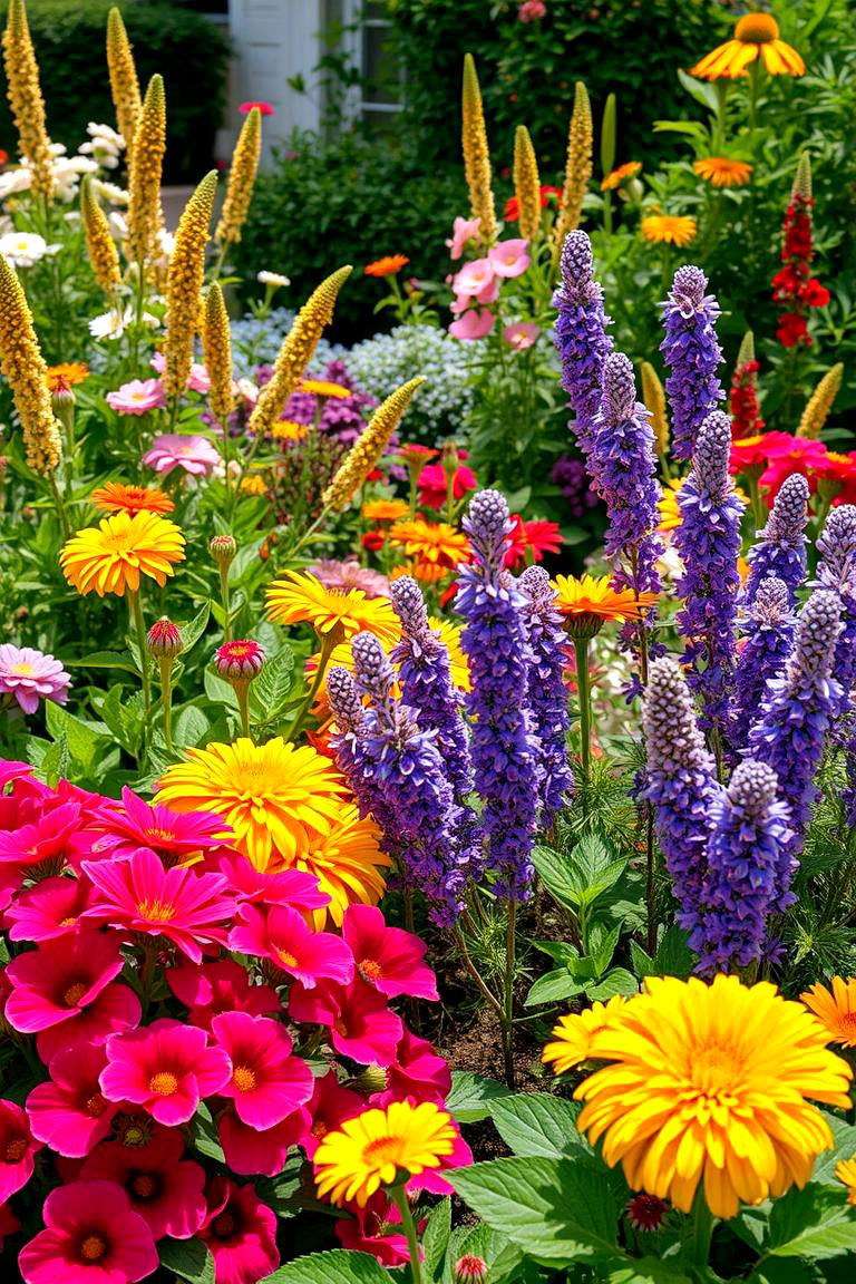 Choose Perennials for Returning Beauty - 25 Low Maintenance Backyard Landscaping Ideas
