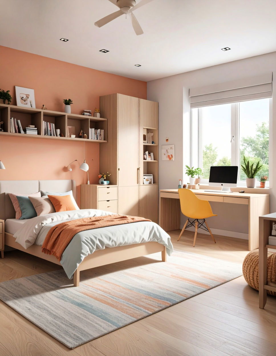 Choose Sleek and Modern Furniture Tween Bedroom Ideas
