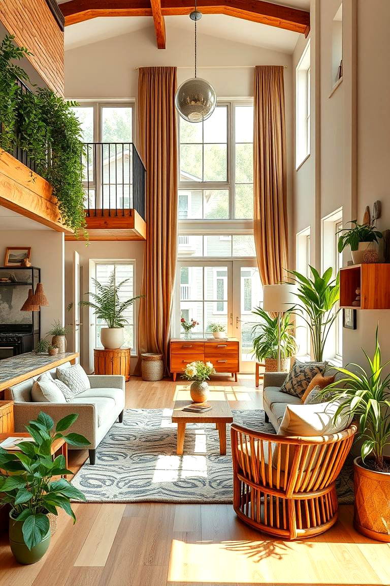 Choose Sustainable Materials for an Eco Friendly Home - 25 Townhouse Interior Design Ideas