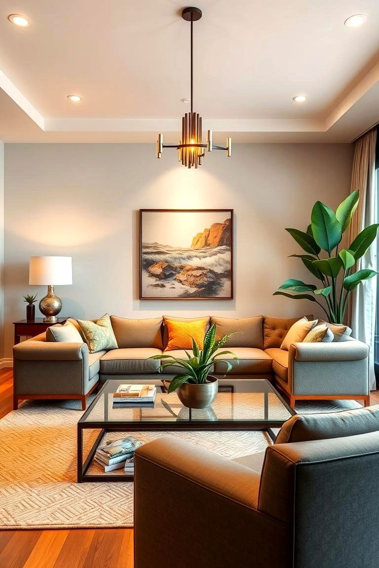 Choose a Centerpiece for the Room - 25 Feng Shui Living Room Ideas