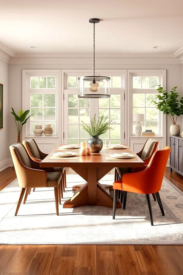 Choose a Customizable Dining Table - 25 Transitional Dining Room Ideas