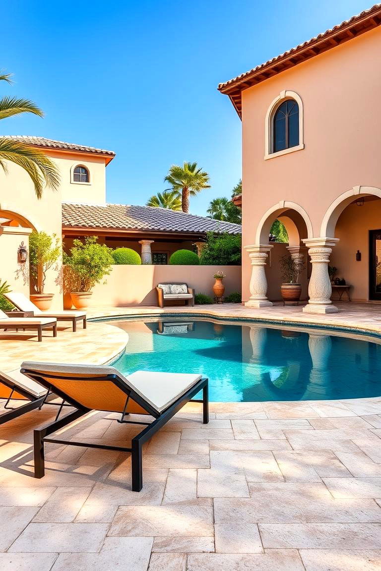 Choose a Mediterranean Style Pool - 25 spanish style patio ideas