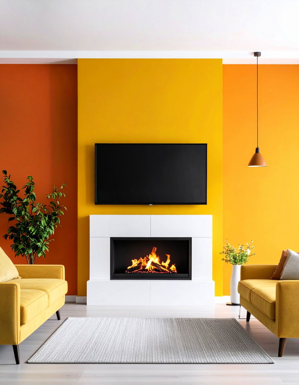 Choose a Vertical Fireplace for a Unique Look Tv Over Fireplace Ideas