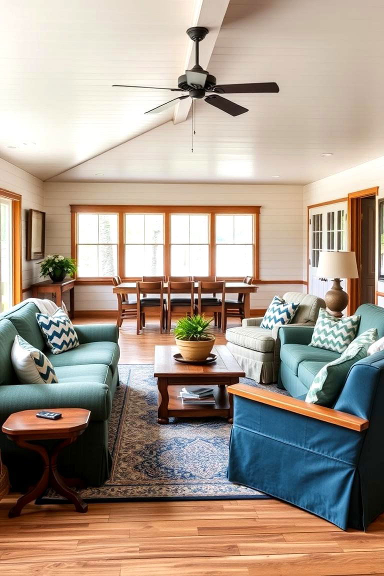Choosing Comfortable and Durable Furniture - 25 Lake House Decorating Ideas