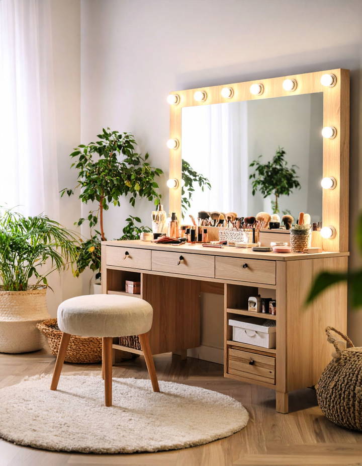 Choosing a Multi Functional Vanity Desk with Ample Storage Vanity Room Ideas