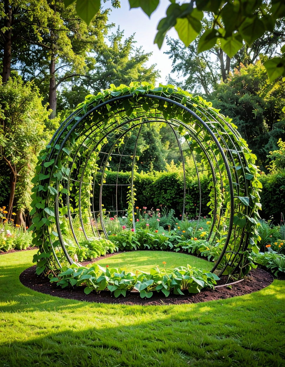 Circular Hoop Trellis