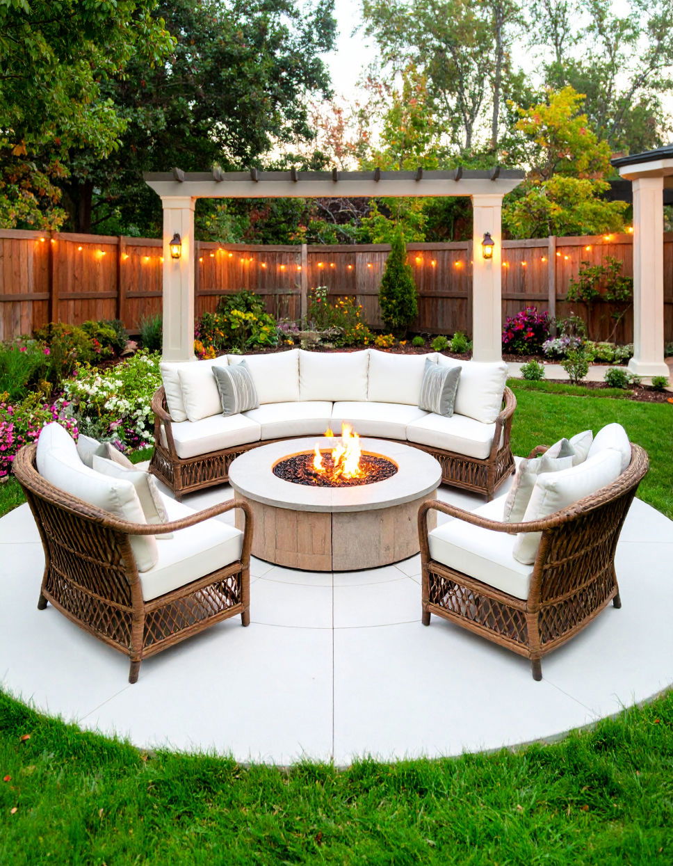 Circular Loveseat Idea