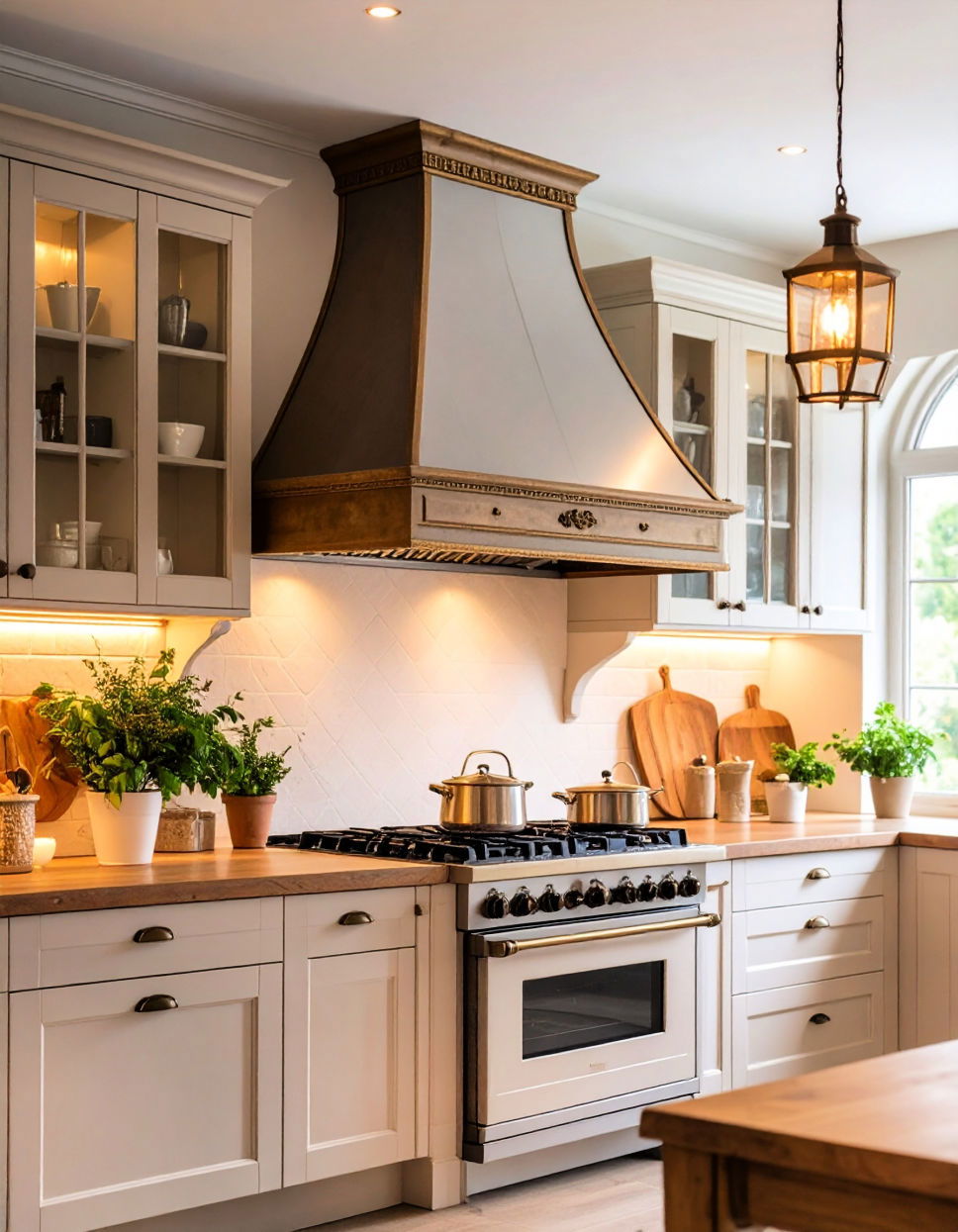 Classic Range Hood Traditional Kitchen Ideas