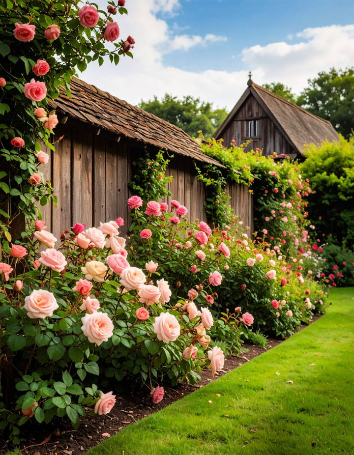 Classic Rose Bushes for a Timeless Touch Vintage Garden Ideas