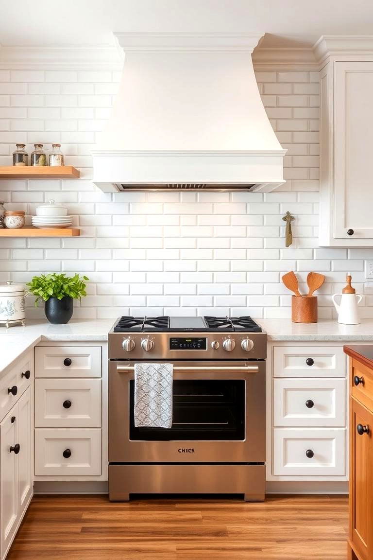 Classic Tile Backsplash - 25 Traditional Kitchen Ideas