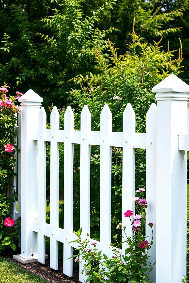 Classic White for Timeless Elegance - 25 Fence Paint Colours