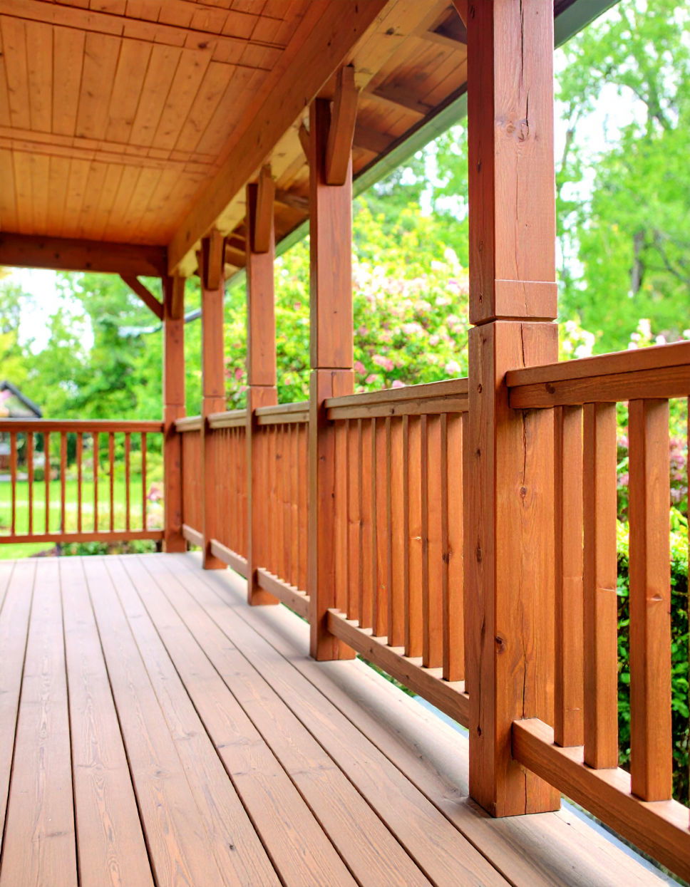 Classic Wood Railing