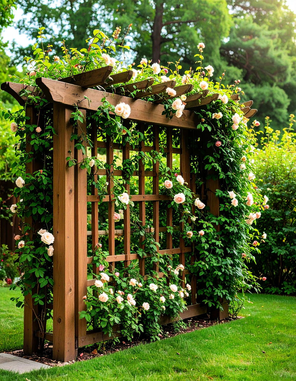 Classic Wooden Trellis