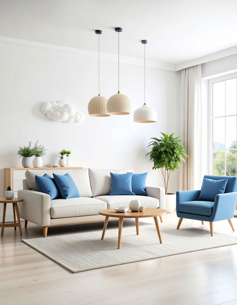 Cloud White Calming Paint Colors