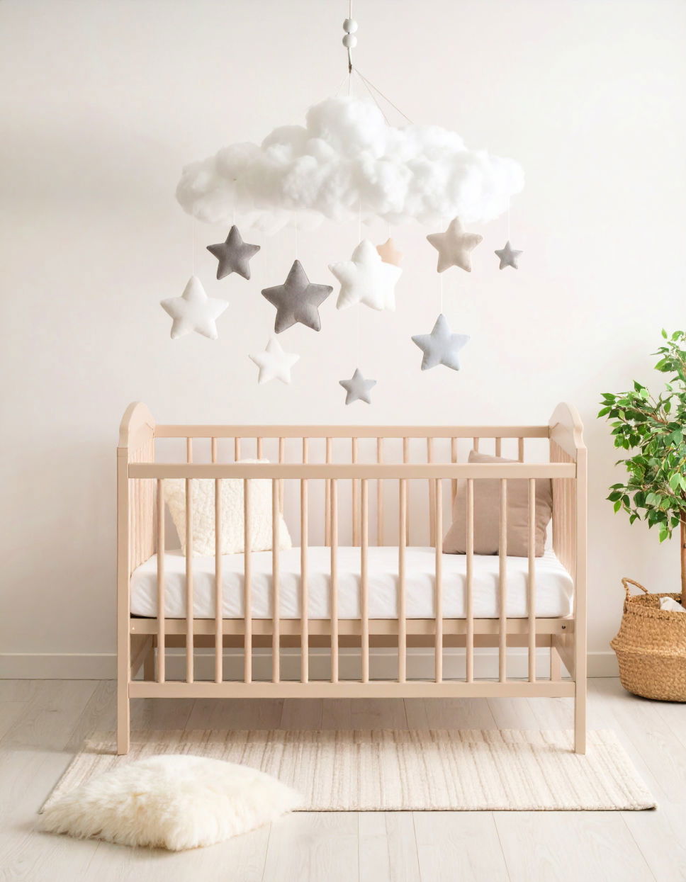 Cloud and Star Mobile for Dreamy Crib Decor