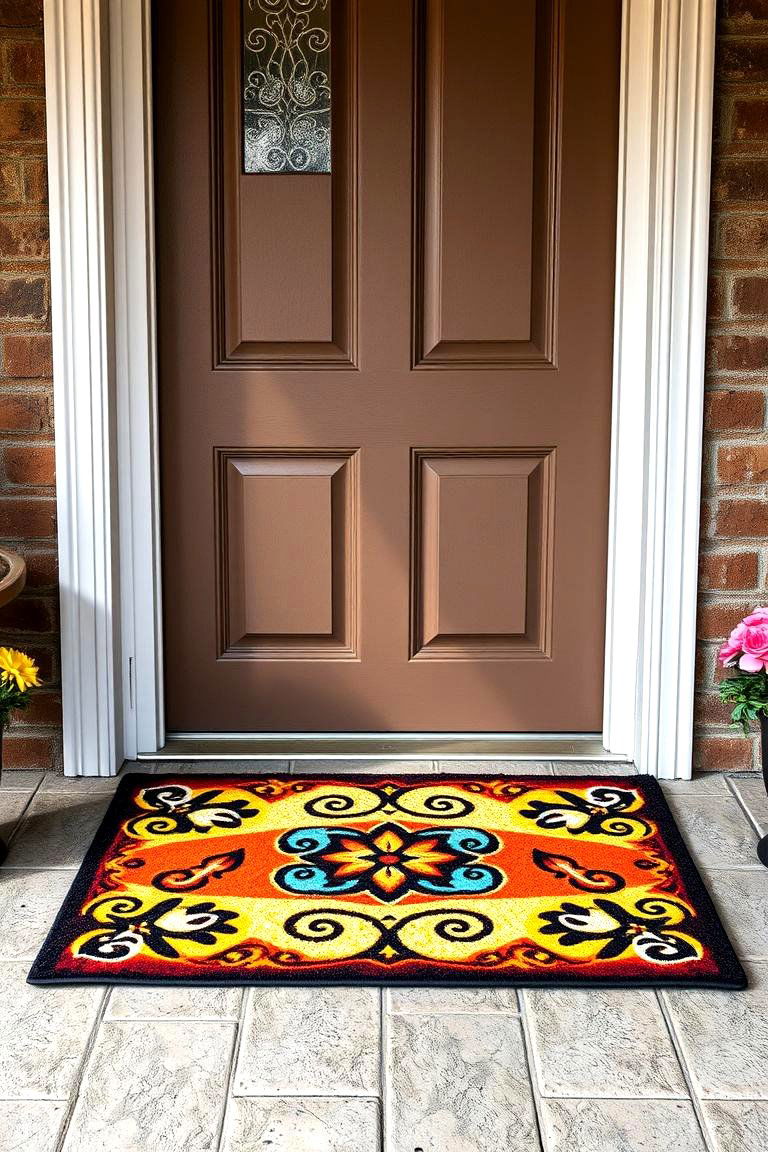 Color Changing Mats for Fun Surprises - 25 Front Door Mat Ideas