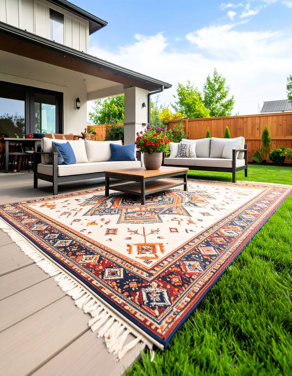 Colorful Outdoor Rug