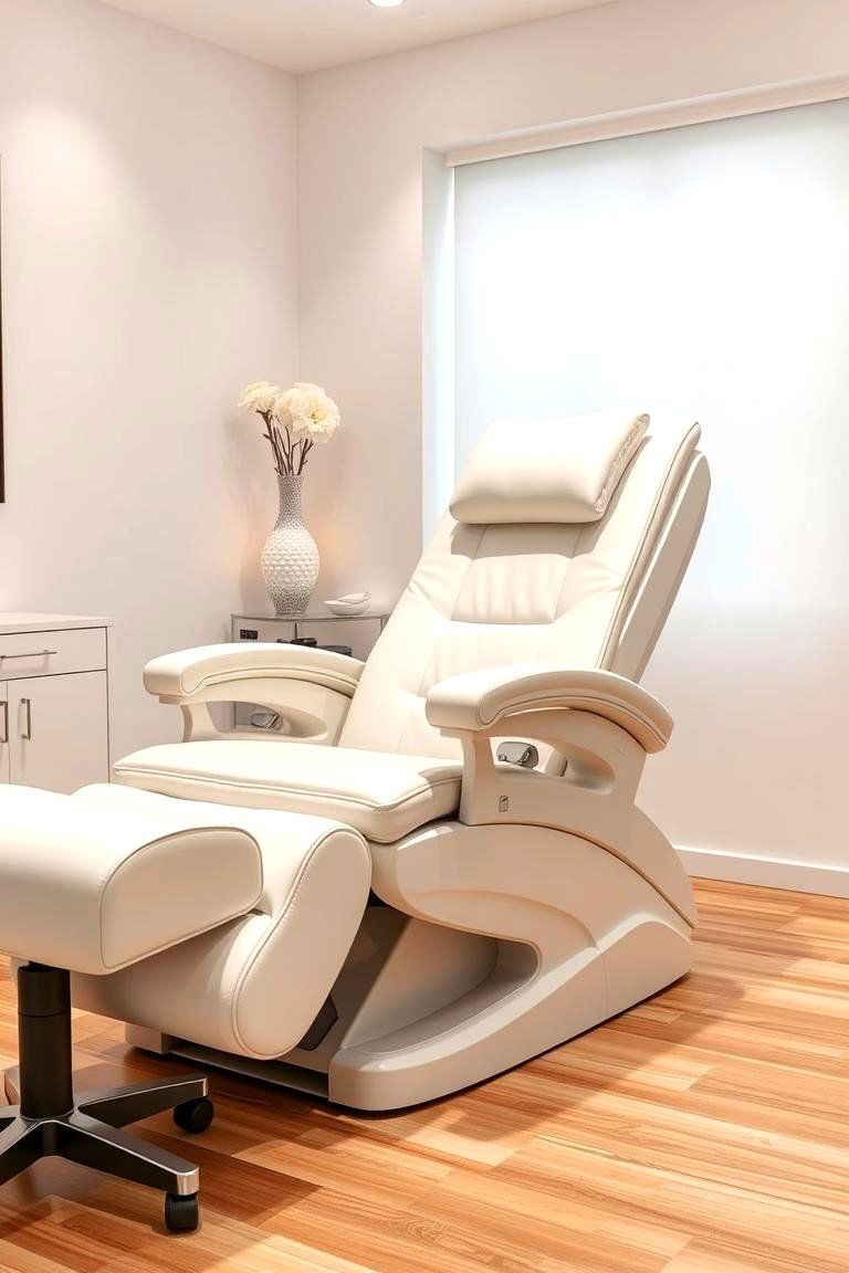 Comfortable Reclining Chair - 25 Facial Room Ideas