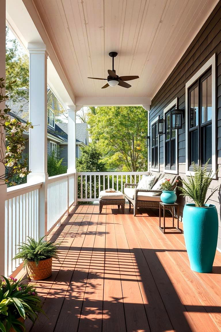 Composite Decking for Low Maintenance Modern Living - 25 Porch Flooring Options