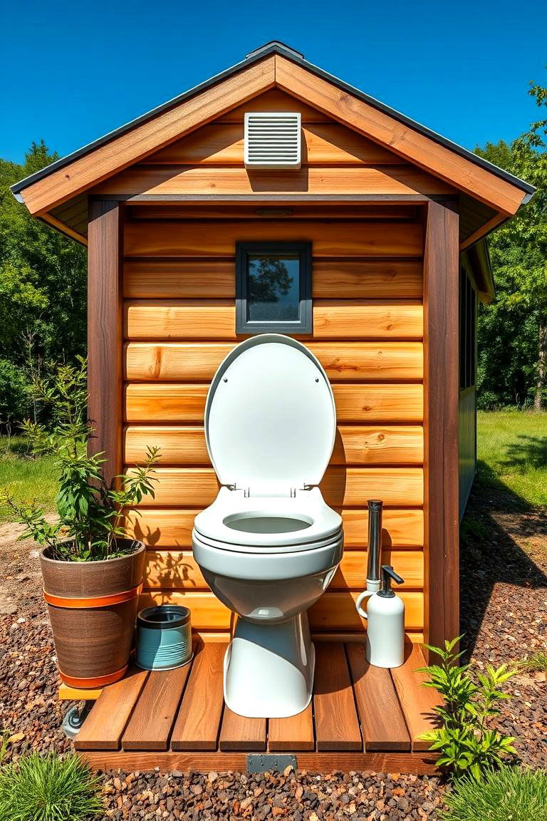 Composting Toilets for Eco Friendly Waste Management - 25 Tiny House Design Ideas