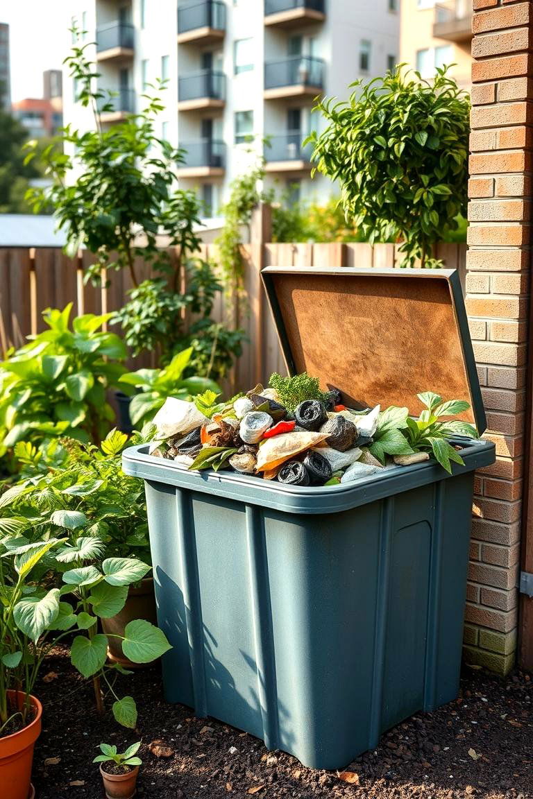 Composting for Sustainable Urban Gardening - 25 Urban Garden Ideas
