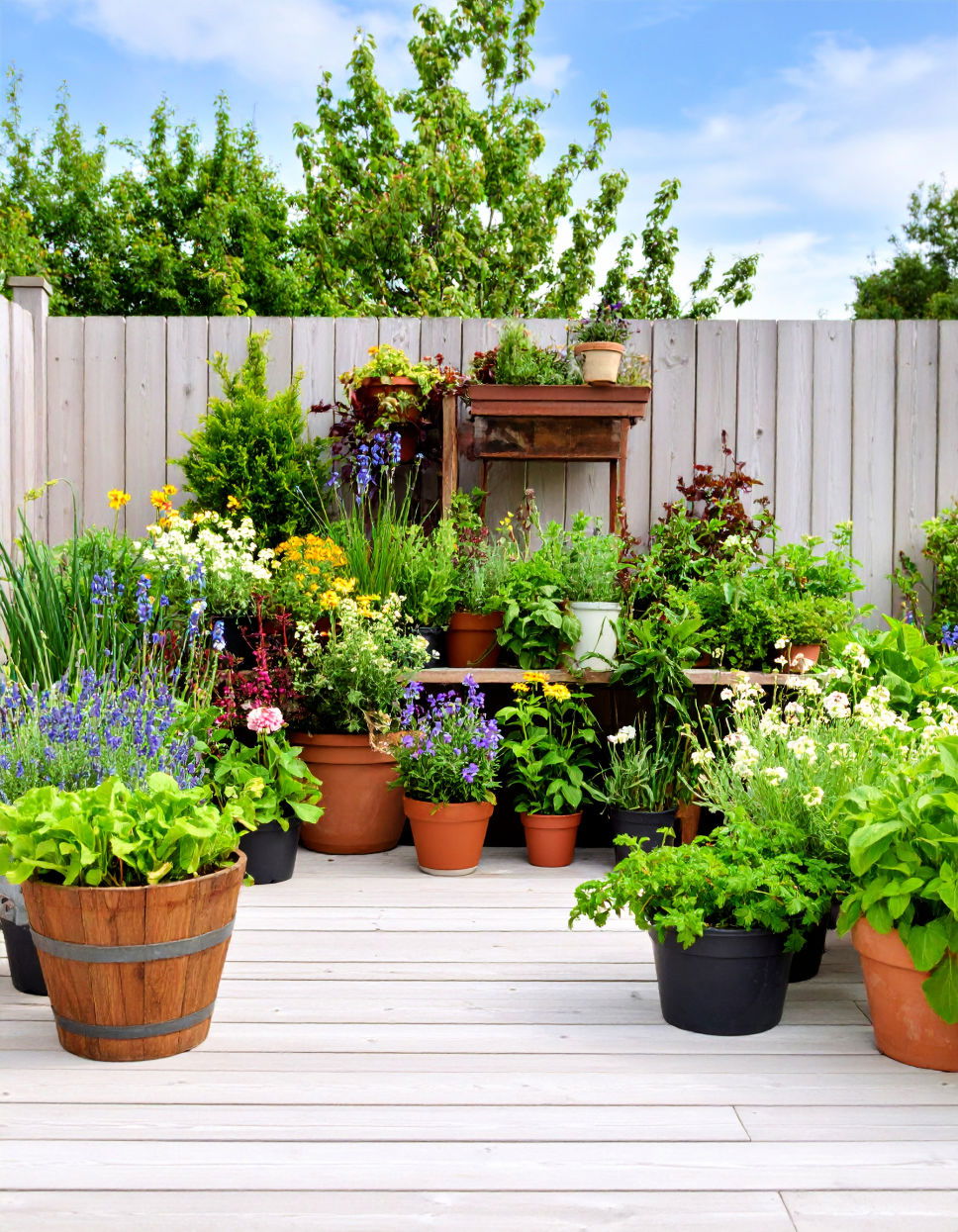 Container Gardening Idea