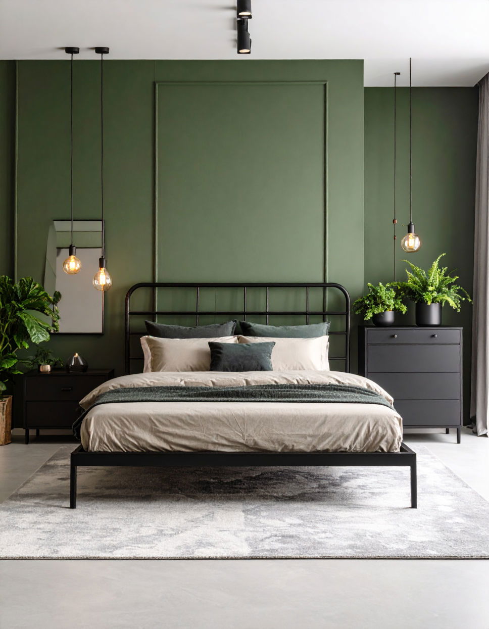 Contrast with Black Furniture