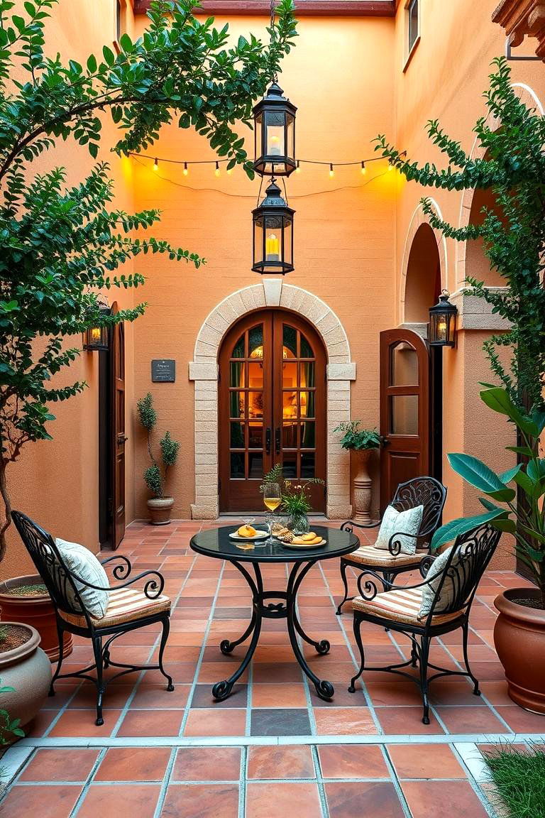 Courtyards for Outdoor Living - 25 front yard spanish style landscaping ideas