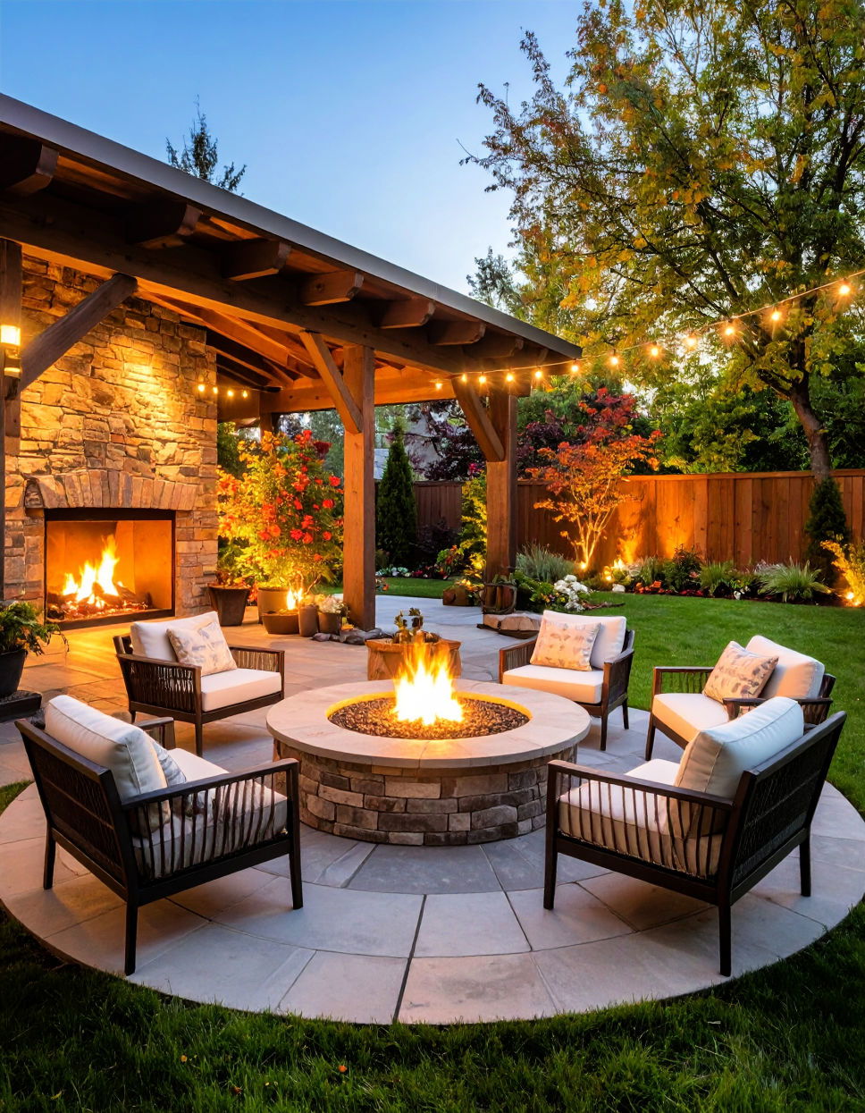Cozy Fire Pit for Year round Gatherings