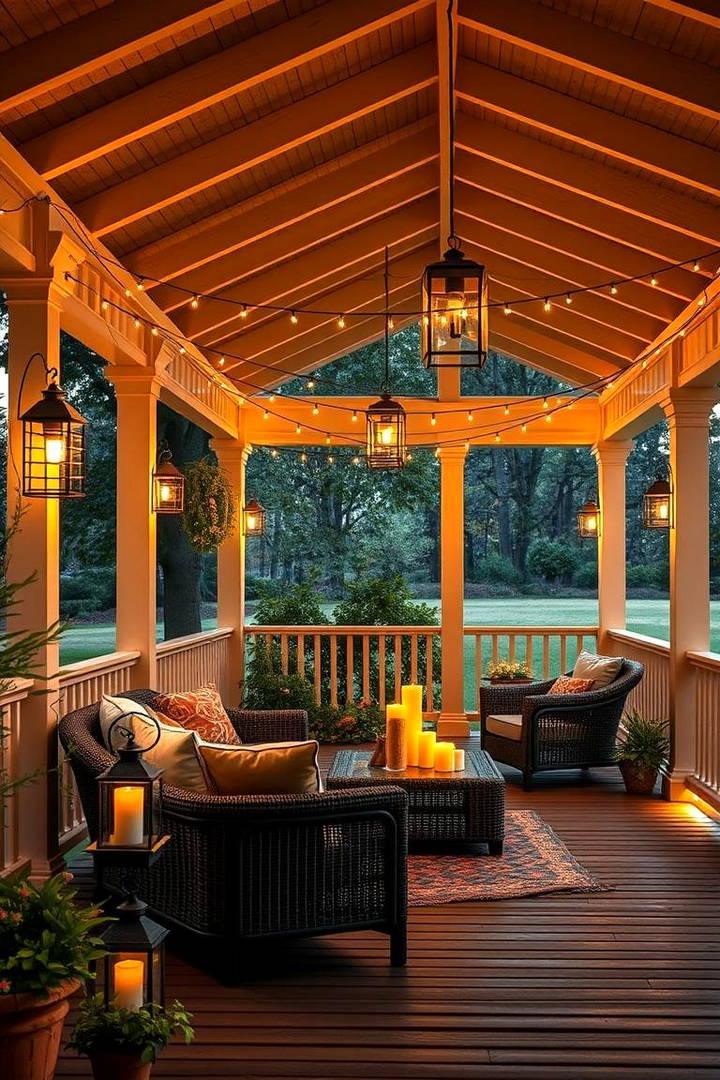 Cozy Outdoor Lighting for Ambiance - 25 Veranda Ideas