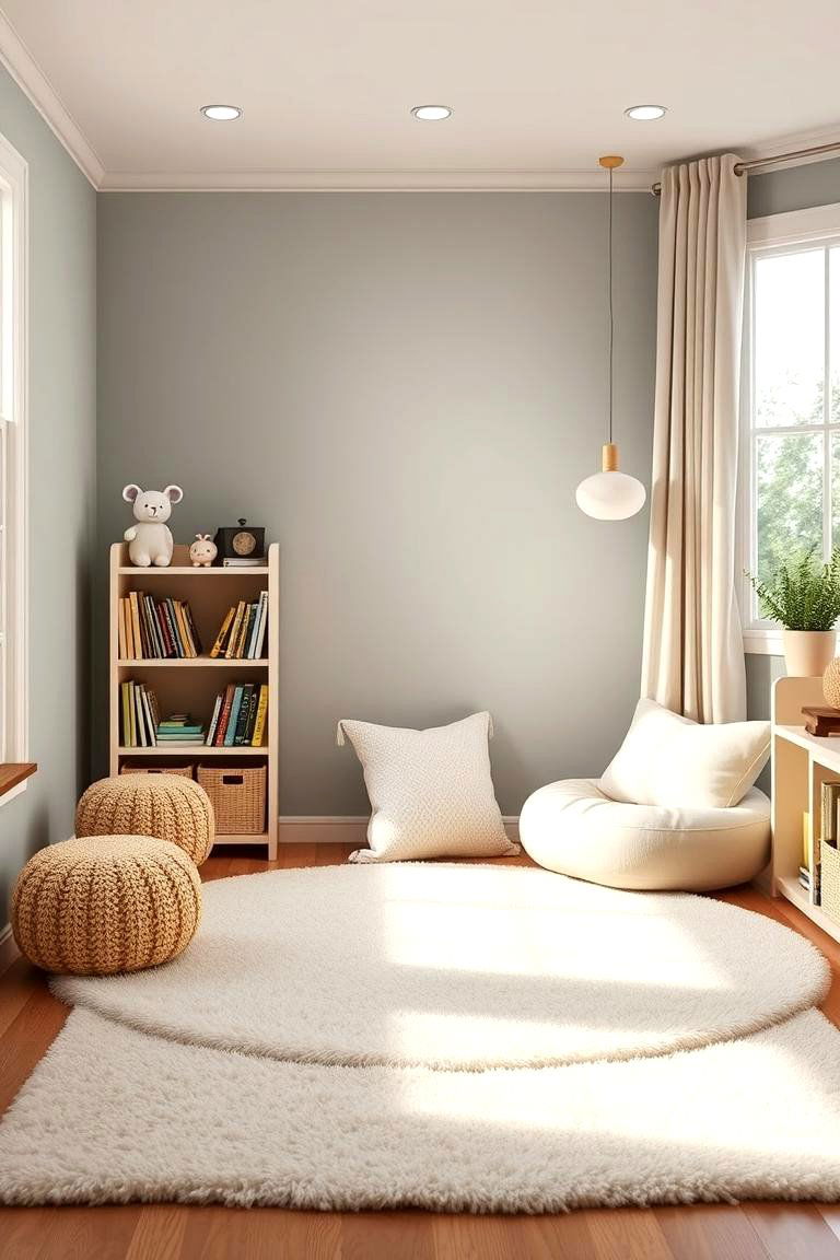 Cozy Reading Nook for Quiet Time - 25 Toddler Room Ideas