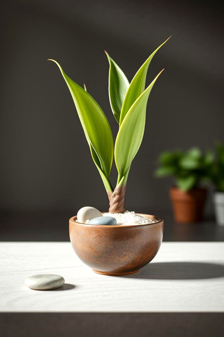 Crafting a Zen Inspired Arrangement - 25 Potted Plant Arrangement Ideas