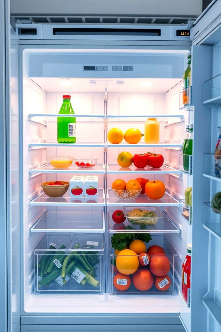 Create Zones Based on Functionality - 25 Fridge Organization Ideas