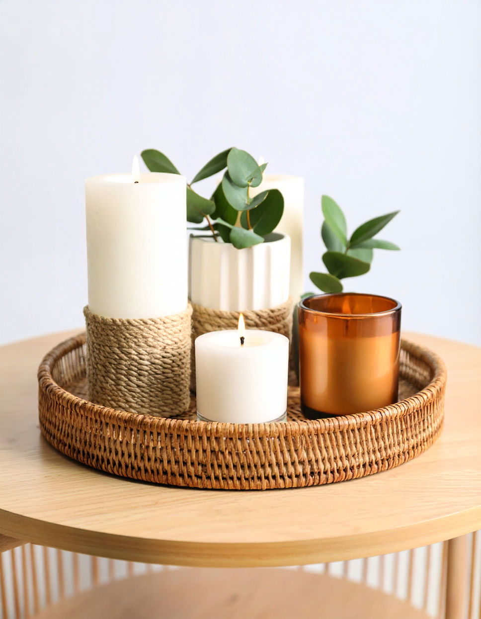 Create a Balanced Look with Symmetrical Tray Arrangements Tray Decor Ideas