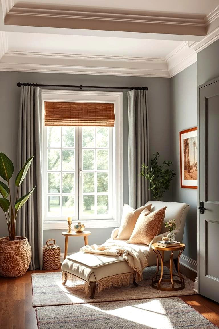 Create a Cozy Reading Nook with Natural Light - 25 Transitional Interior Design Ideas