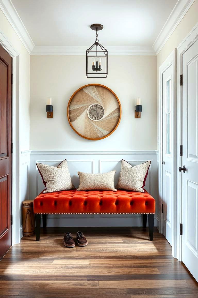 Create a Cozy Seating Area - 25 Foyer Decor Ideas