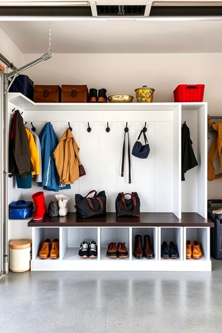 Create a Custom Mudroom Entrance - 25 Garage Decor Ideas