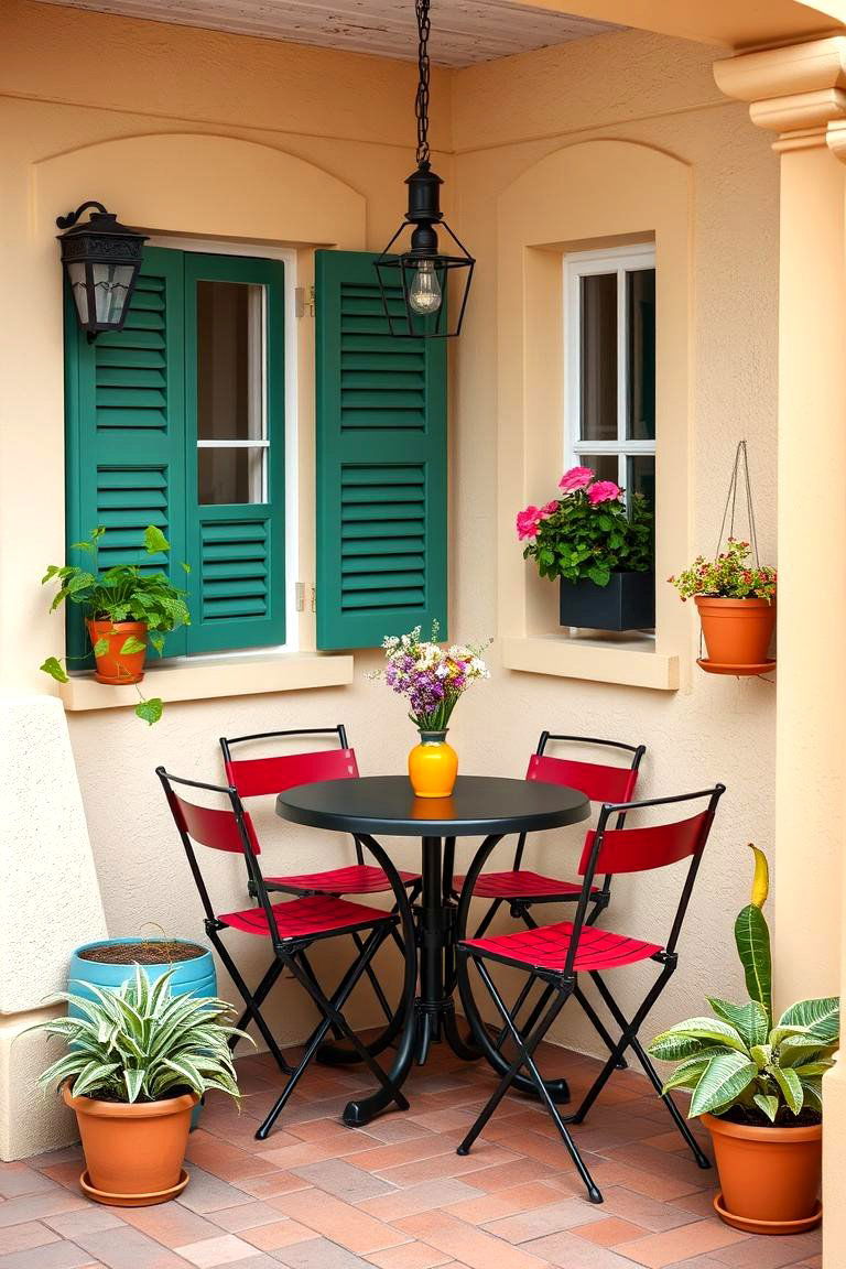 Create a Dining Nook - 25 Corner Patio Ideas