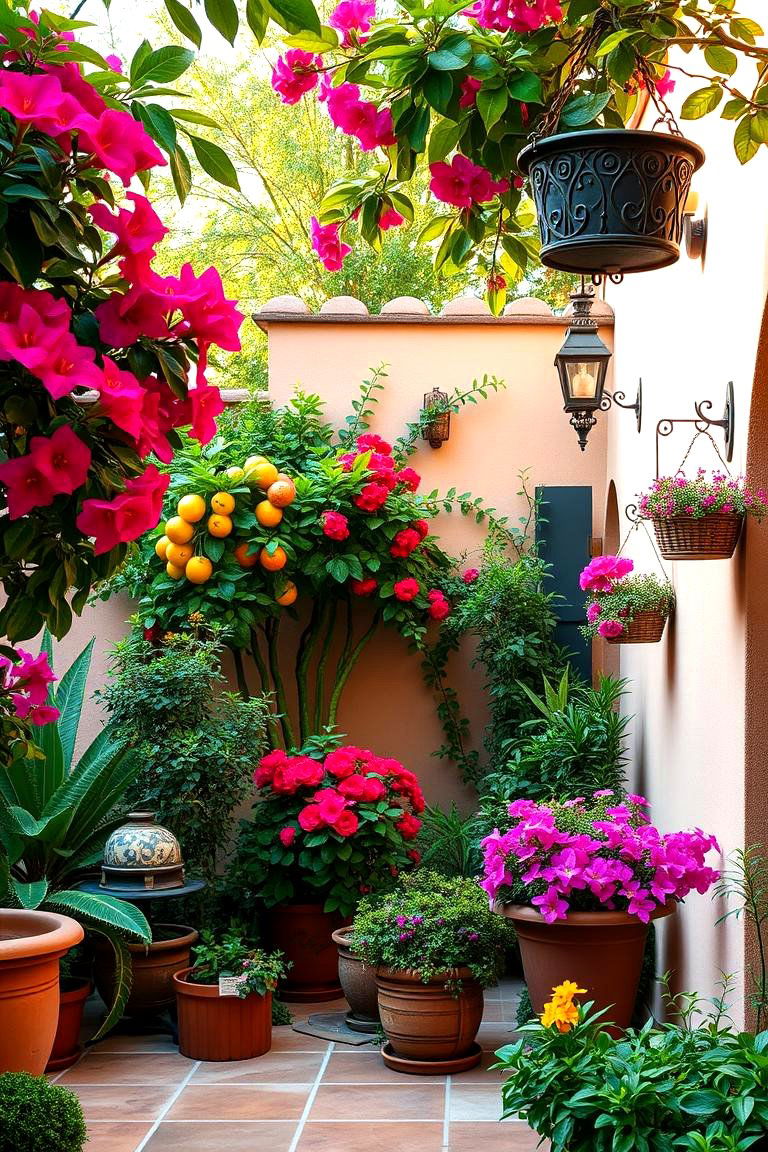 Create a Lush Garden Oasis - 25 spanish style patio ideas