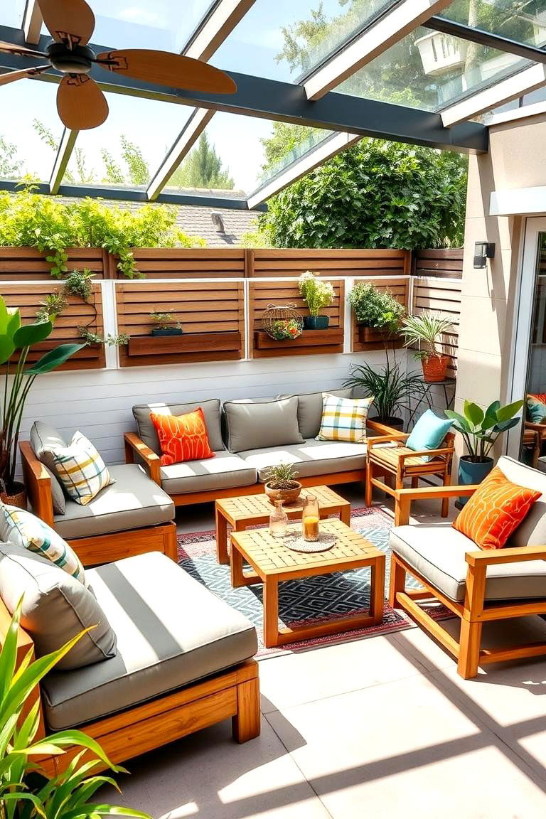 Create a Multi Functional Space with Modular Furniture - 25 Garden Room Ideas