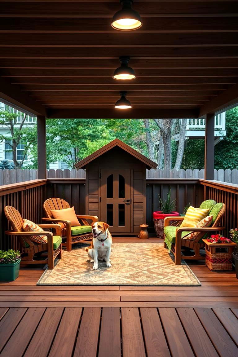 Create a Pet Friendly Area - 25 Under Deck Ideas