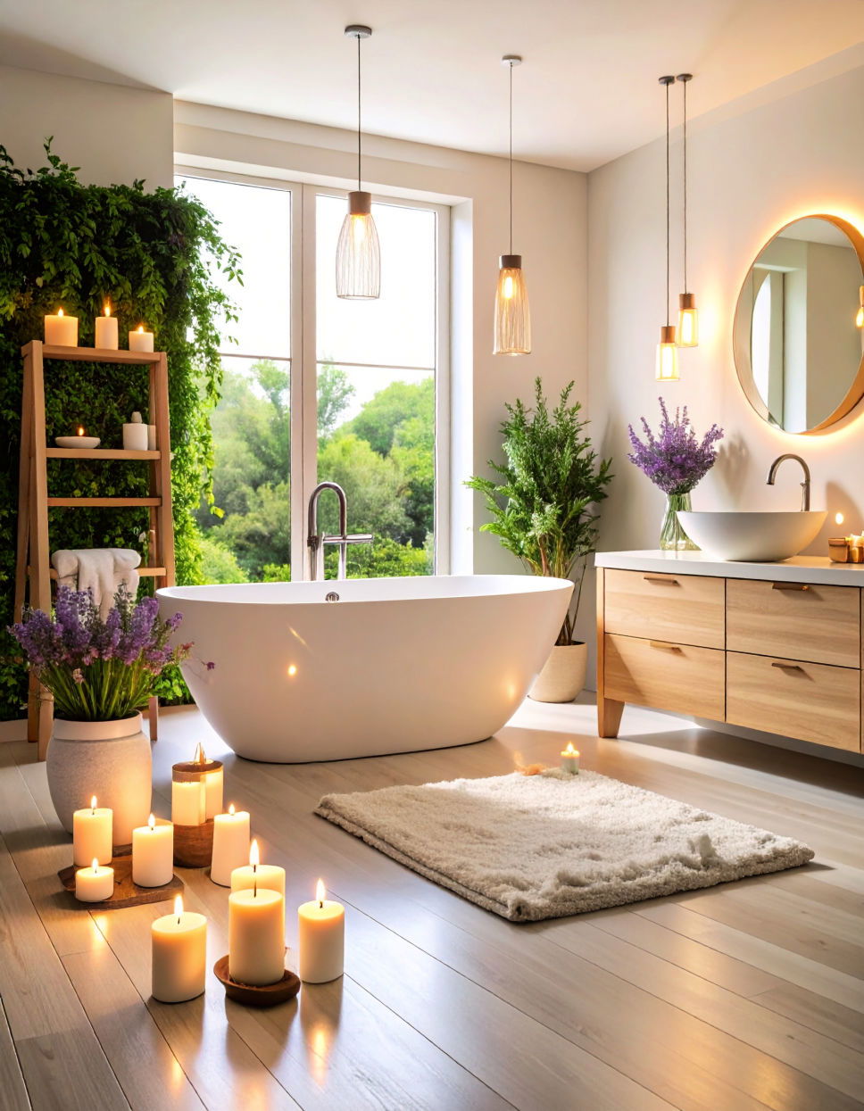 Create a Relaxing Bathroom Ambiance