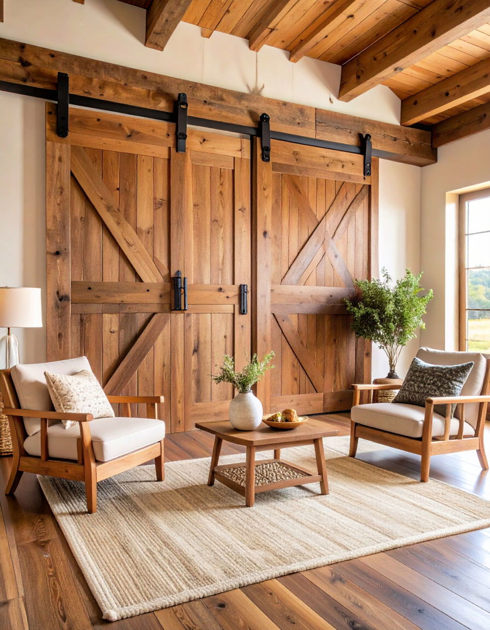 Create a Rustic Vibe with Barn Doors