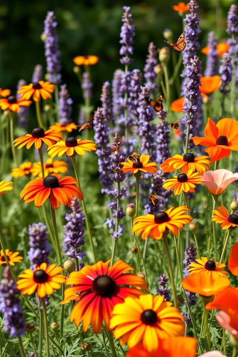 Create a Wildflower Garden - 25 Front Yard Landscaping Ideas