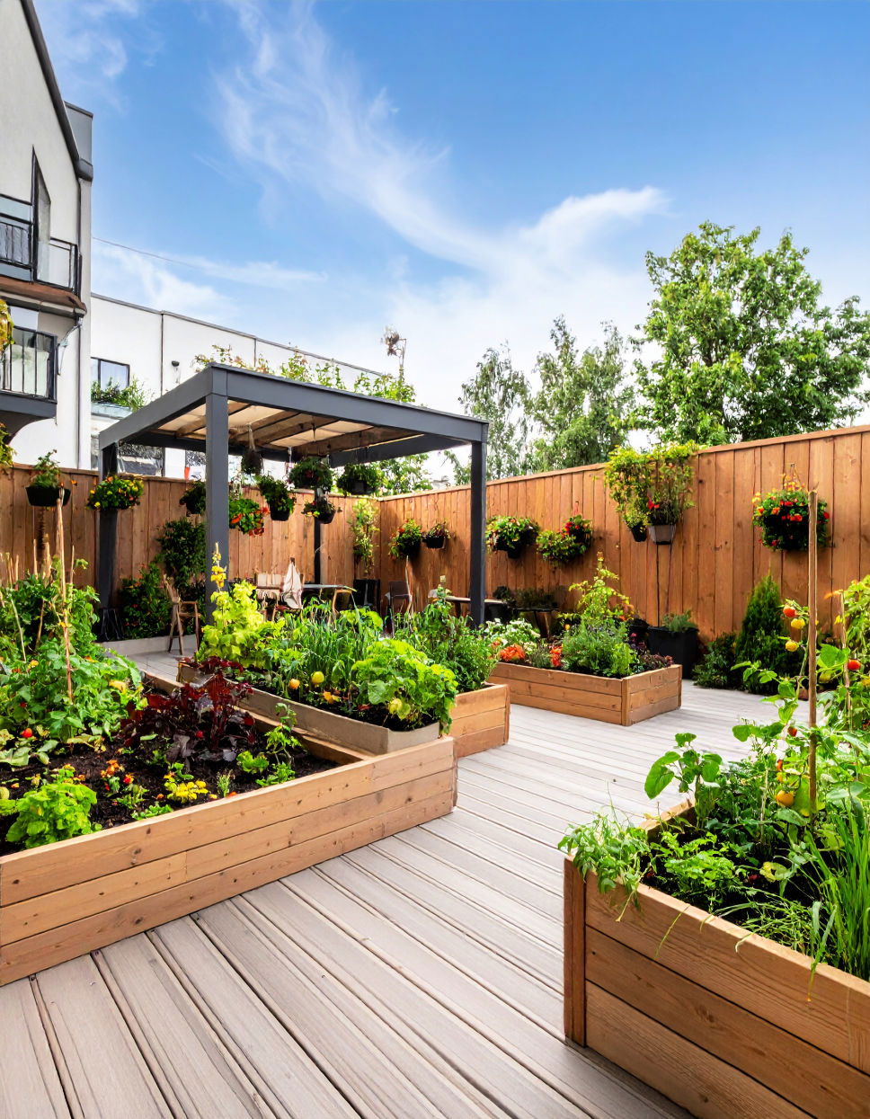 Create an Edible Garden Townhouse Backyard Ideas