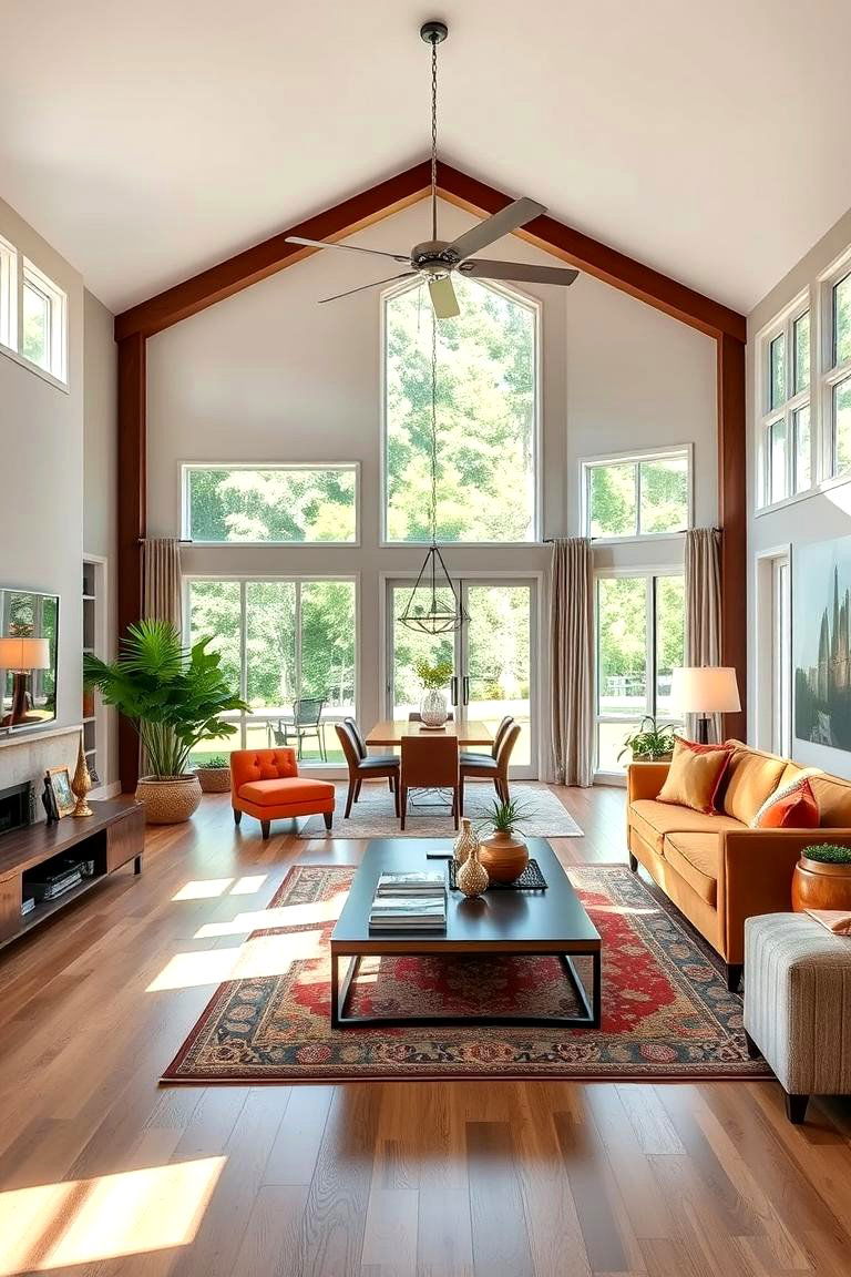 Create an Open Floor Plan for Easy Flow - 25 Transitional Interior Design Ideas