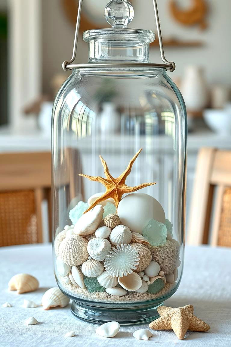 Creating a Beach Theme - 25 Lantern Centerpiece Ideas
