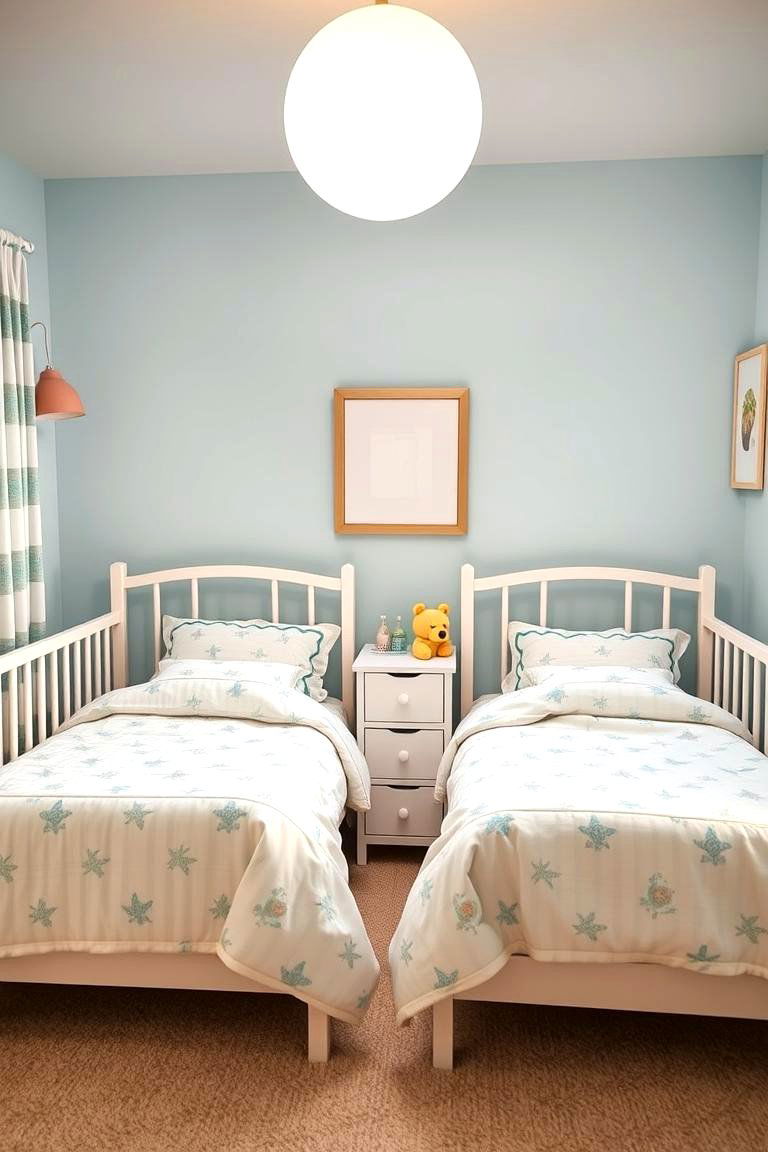 Creating a Comforting and Consistent Sleep Environment - 25 Twin Nursery Ideas